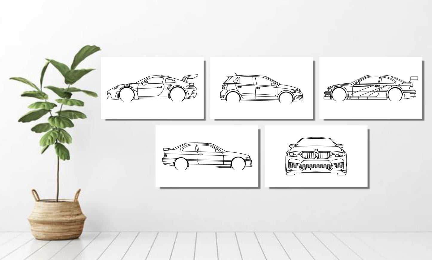 Silhoutte of Volkswagen Polo