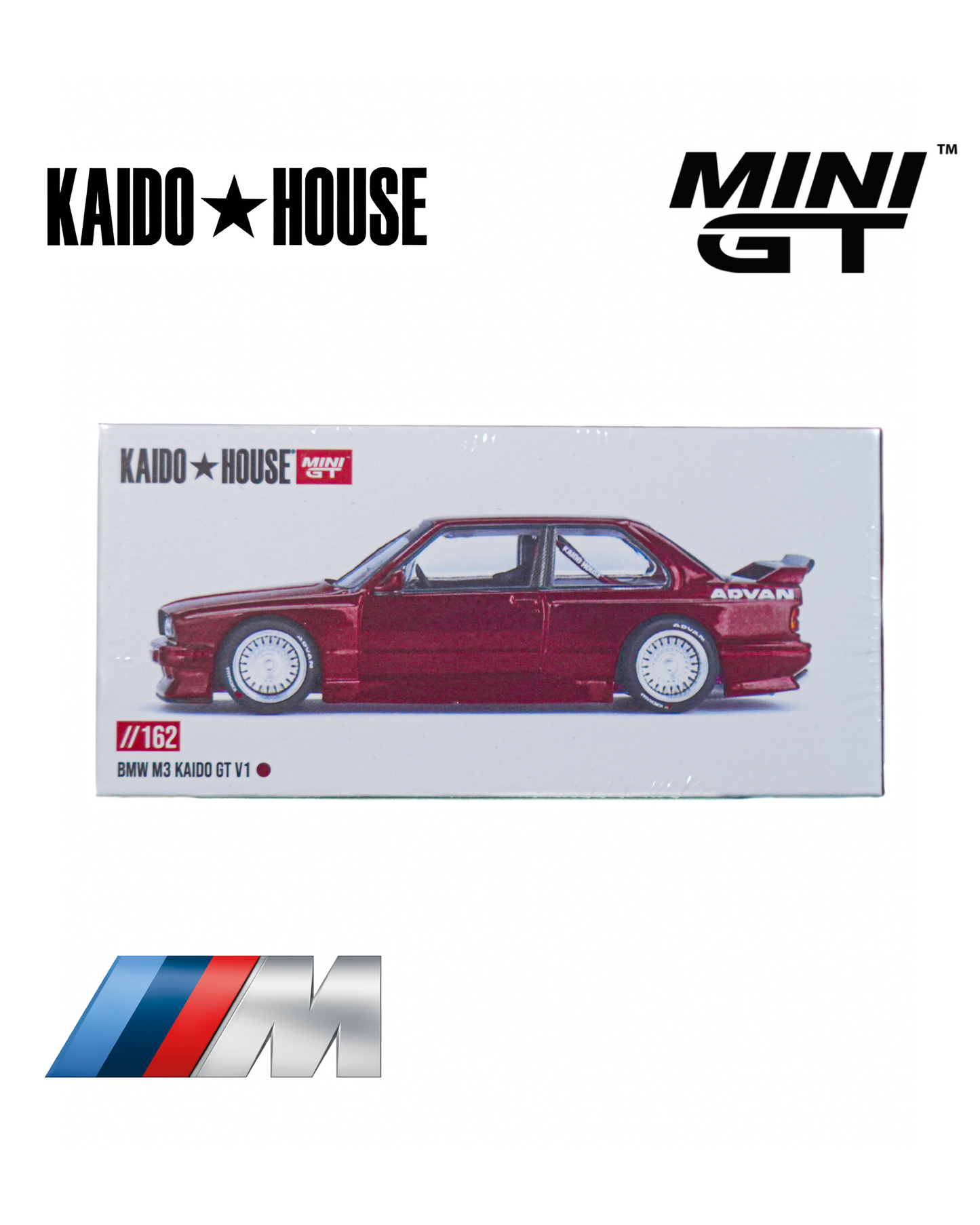 MiniGT 1:64 BMW M3 Kaido GT V1 - KaidoHouse Series - Serial #162