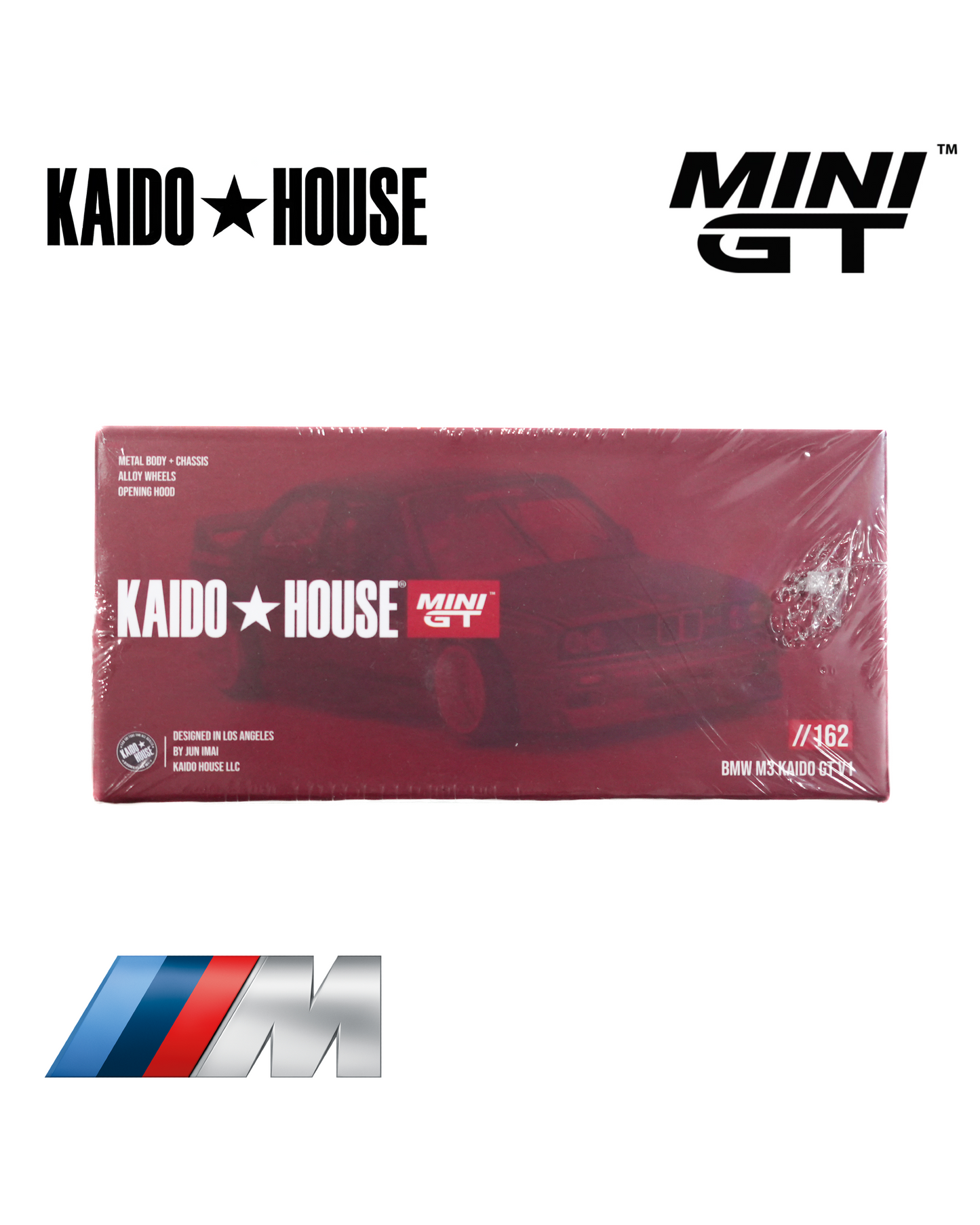 MiniGT 1:64 BMW M3 Kaido GT V1 - KaidoHouse Series - Serial #162