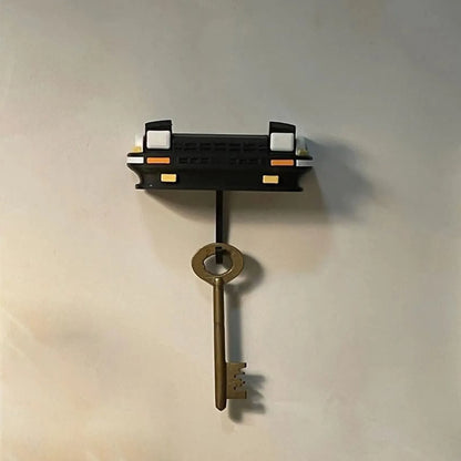 Vintage Car Shaped Key Holder Wall Mounted Classic Keychain