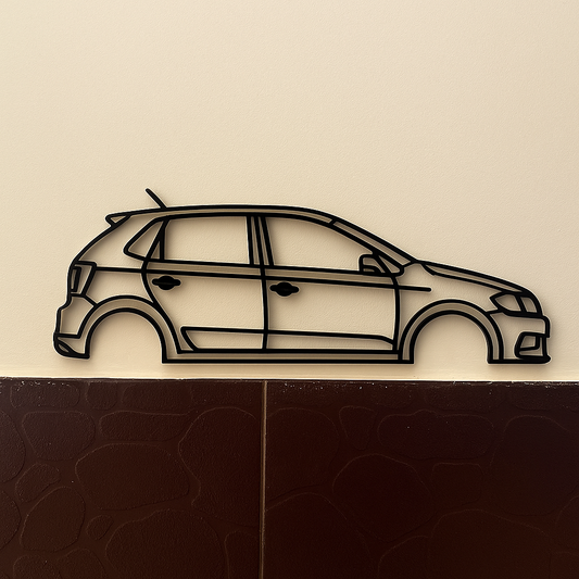 Silhoutte of Volkswagen Polo