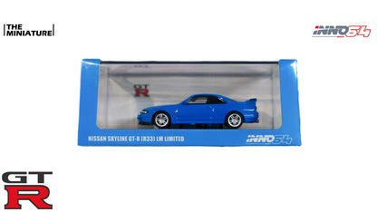 Inno64 1:64 Nissan Skyline GT-R (R33) LM Limited - Blue