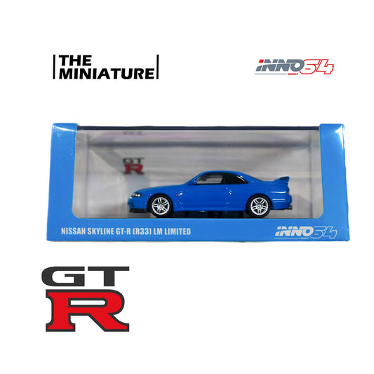 Inno64 1:64 Nissan Skyline GT-R (R33) LM Limited - Blue