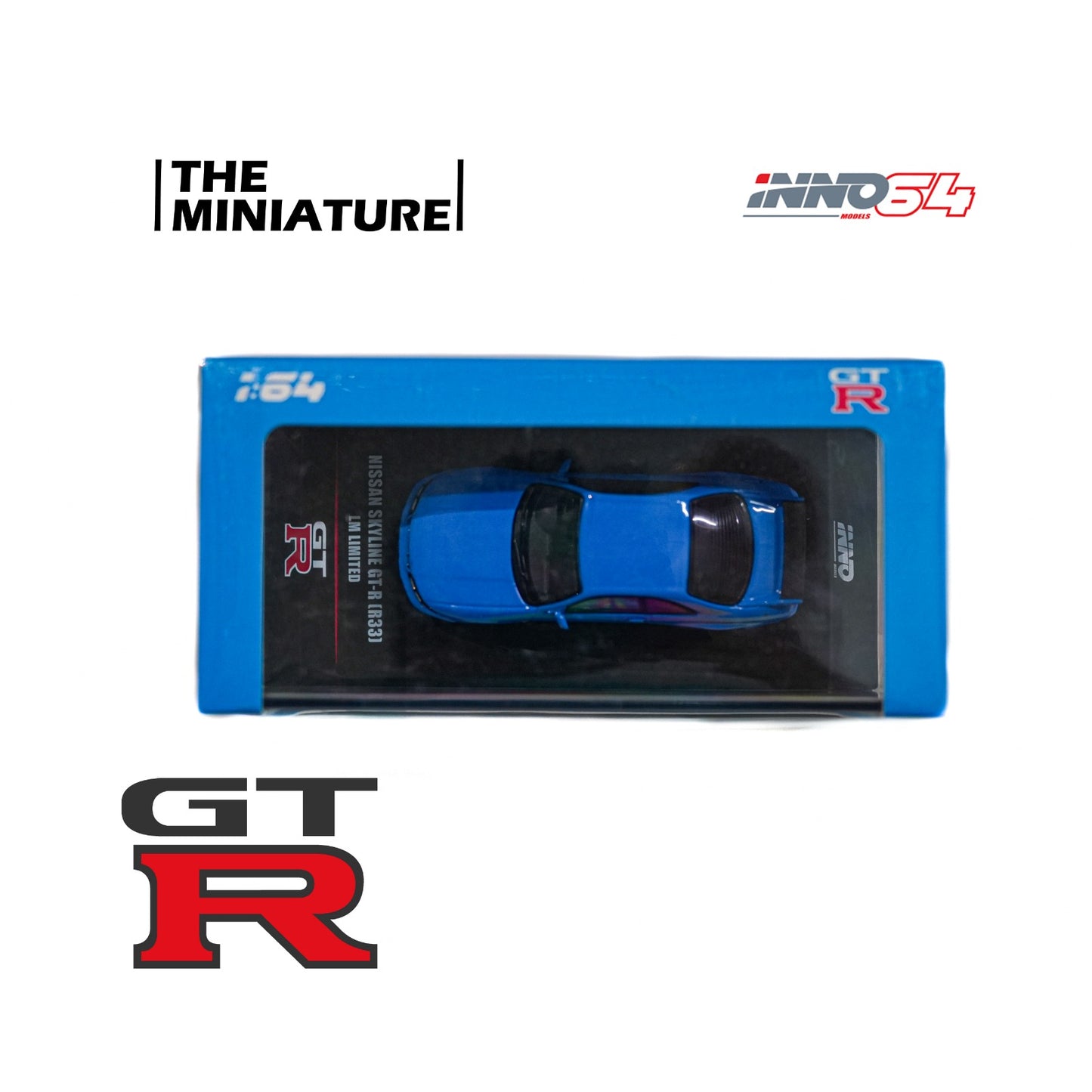Inno64 1:64 Nissan Skyline GT-R (R33) LM Limited - Blue