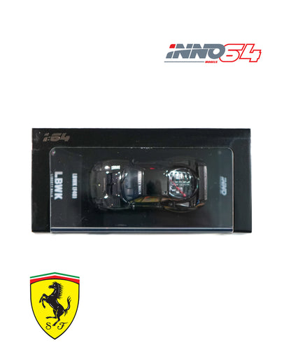 INNO 64 Ferrari F40 LBWK  1:64 Black Chrome
