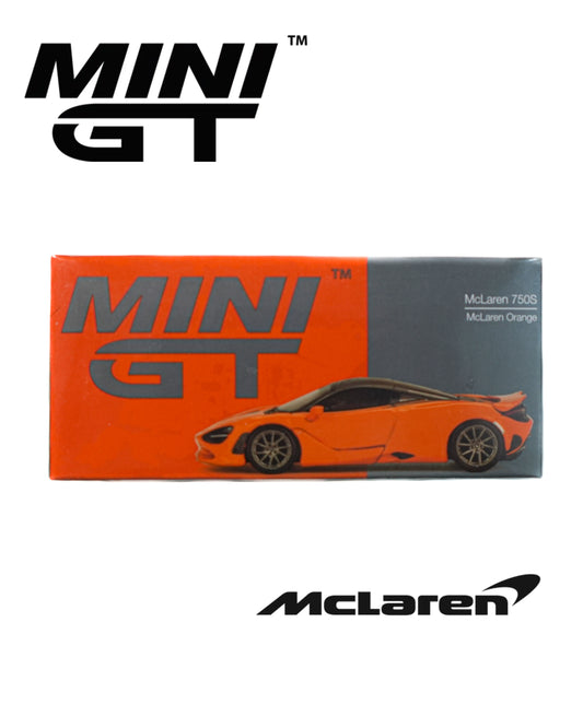 MiniGT 1:64 McLaren 720S - Orange - Serial #814
