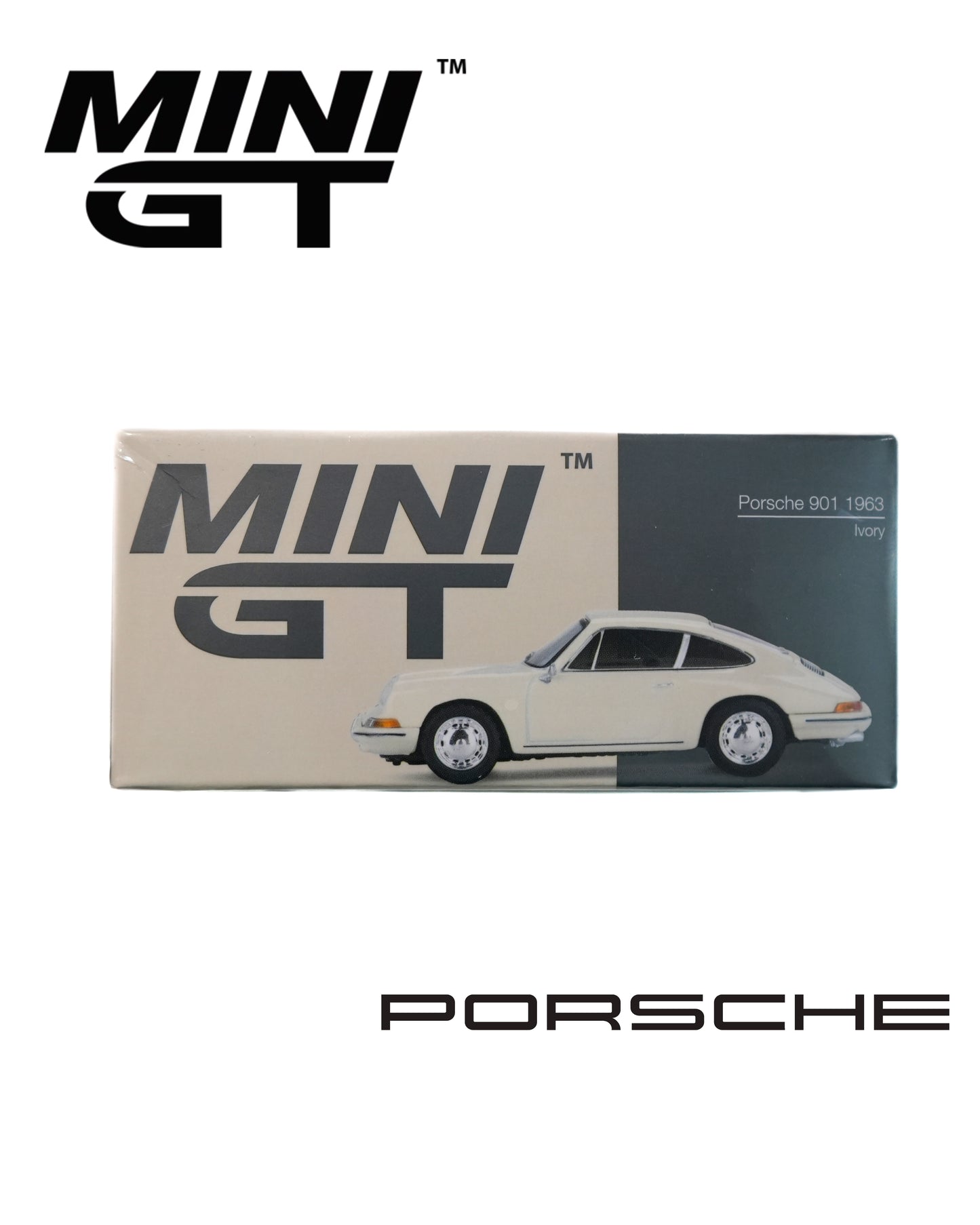 MiniGT 1:64 Porsche 901 - Ivory - Serial #642